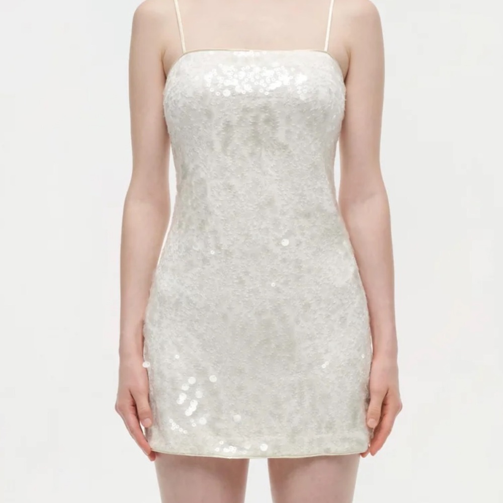 Lollie Embellished Mini Dress - Simkhai
